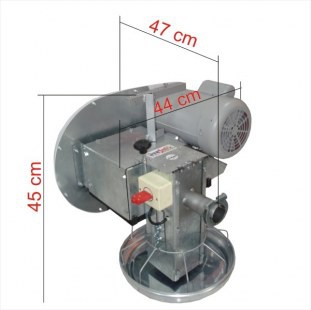 ACIONAMENTO LINHA COMEDOURO 44,5MM S/ MOTOR